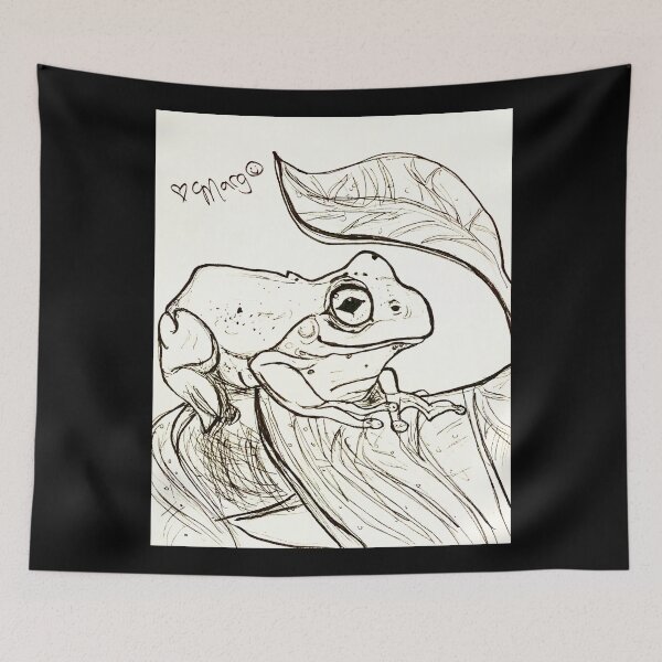 Item preview, Tranquil Tree Frog designed and sold by MargoCamille.