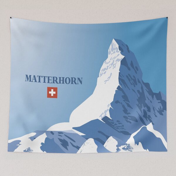 Item preview, Matterhorn,Zermatt,Switzerland,Ski Poster designed and sold by BokeeLee.