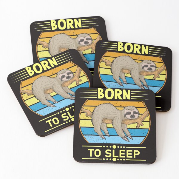Item preview, Sleeping sloth funny saying designed and sold by Imutobi.