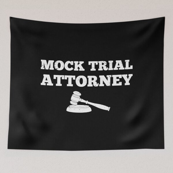 Item preview, Law School Mock Trial Attorney design designed and sold by jakehughes2015.