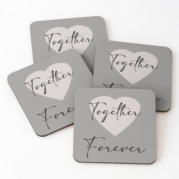 Item preview, Together Forever on grey designed and sold by IslesArt.