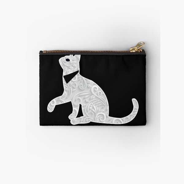 Item preview, Gato floral en flores Popoki 804 designed and sold by VinBasis.