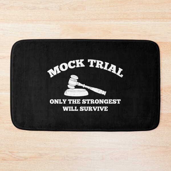 Item preview, Strongest Will Survive Law School Future Attorney Mock Trial graphic designed and sold by jakehughes2015.