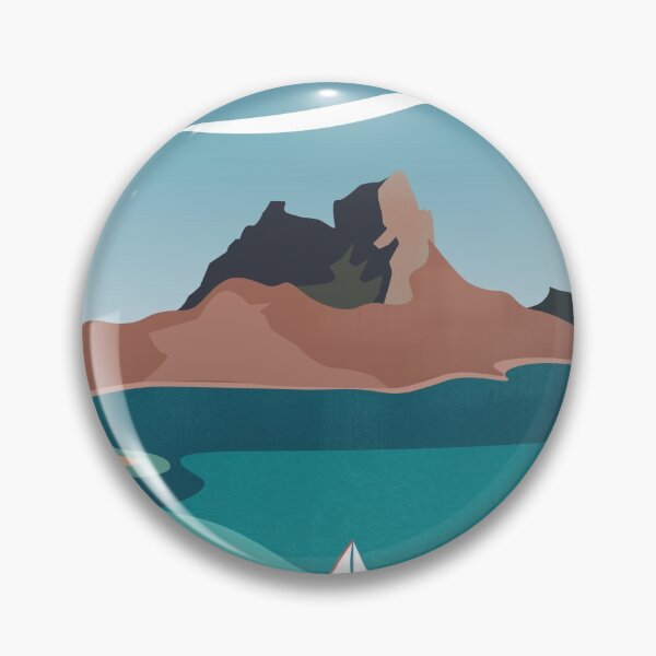 Item preview, Bora Bora island travel poster designed and sold by Arctic frame studio.