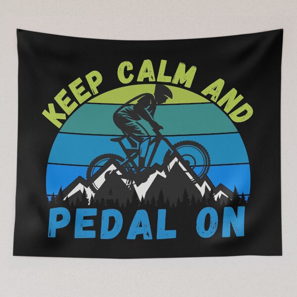 Item preview, Cycling motivational quote for cycling lovers designed and sold by Apoorv Choudhary.
