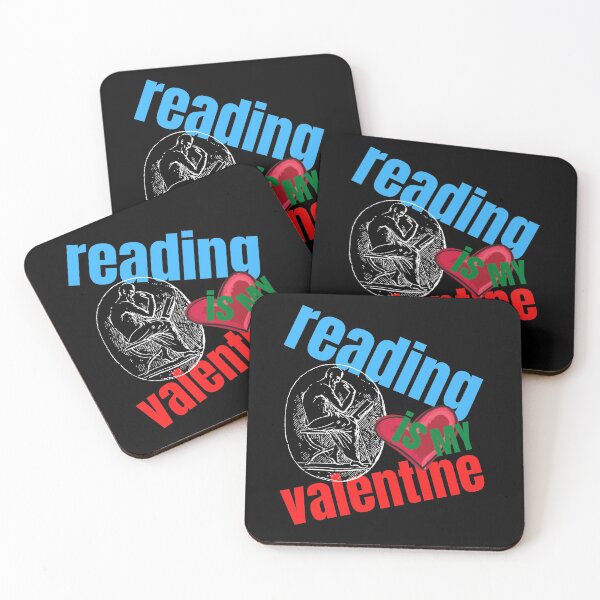 Item preview, reading is my valentine designed and sold by mikoala50.