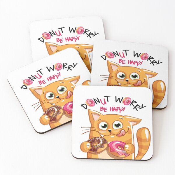 Item preview, DONUT WORRY BE HAPPY designed and sold by FILIBURCIA.