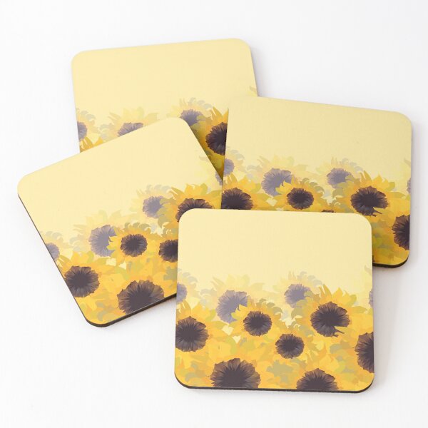 Item preview, Painted sunflower garden designed and sold by windcolors.