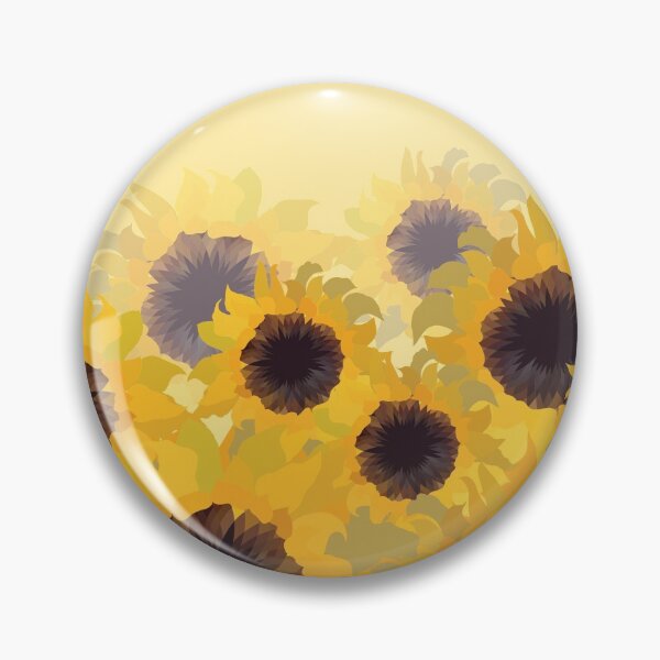 Item preview, Painted sunflower garden designed and sold by windcolors.