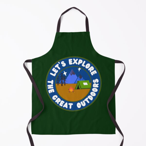 Item preview, Let’s Explore The Great Outdoors - Happy Camping designed and sold by Cute Designs Shop.