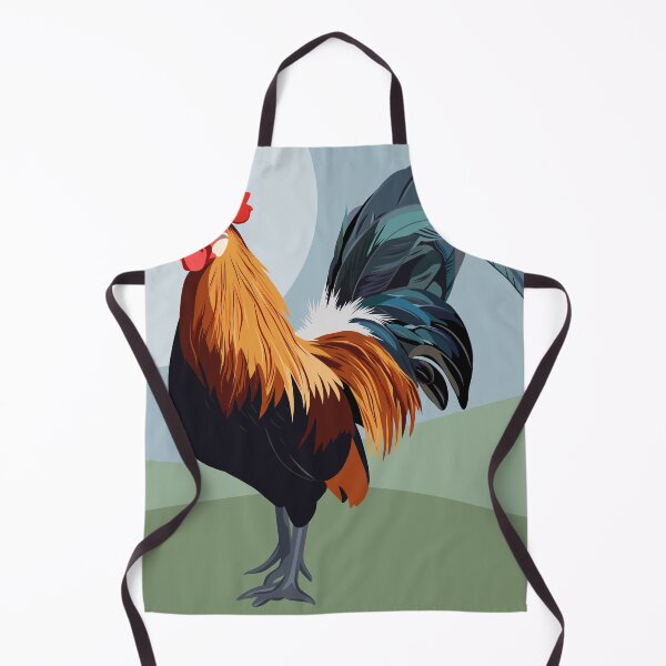 Item preview, Colorful Rooster with background designed and sold by Becky Lucas.
