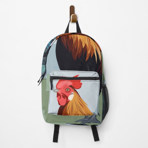 Item preview, Colorful Rooster with background designed and sold by Becky Lucas.