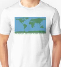 The World's Greatest Planet On Earth - ONE:Print Unisex T-Shirt