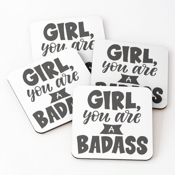 Item preview, Girl Tou are a Badass designed and sold by TransFoto.