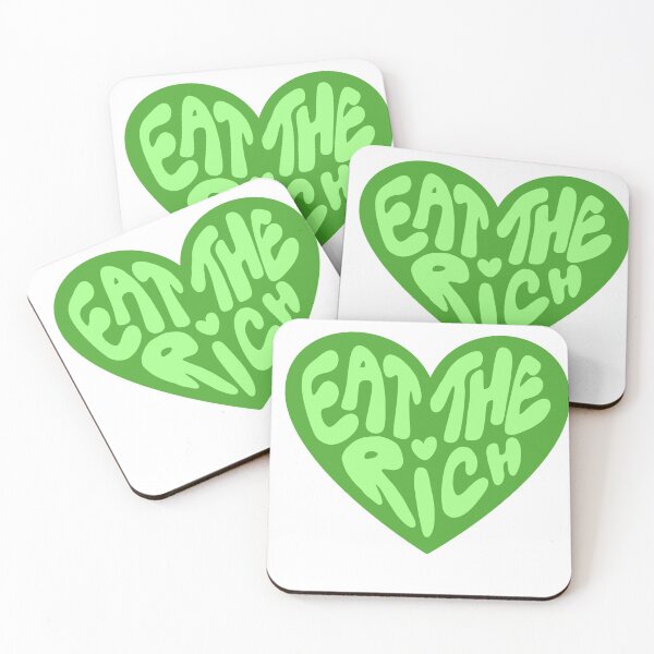 Item preview, Green Eat the Rich designed and sold by LastMilkshake.