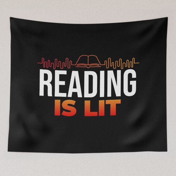 Item preview, Reading Is Lit - Book Lover  designed and sold by jacks-tees.