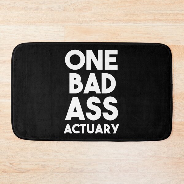 Item preview, One Badass Actuary - Funny accountating analysis designed and sold by Alaadin Bendali Braham.