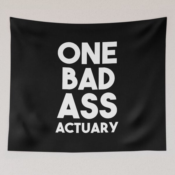 Item preview, One Badass Actuary - Funny accountating analysis designed and sold by Alaadin Bendali Braham.