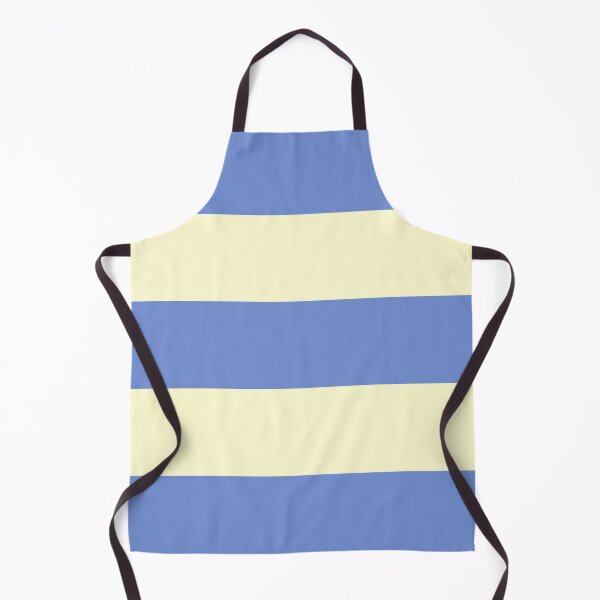 Item preview, Large DANUBE BLUE and CREAM Horizontal STRIPES designed and sold by RachelMacht.