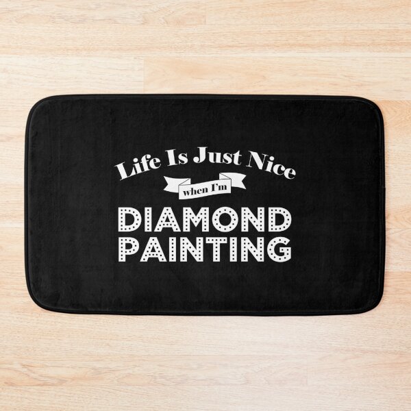 Item preview, Life Is Nice When Diamond Painting Funny Crafting design designed and sold by jakehughes2015.