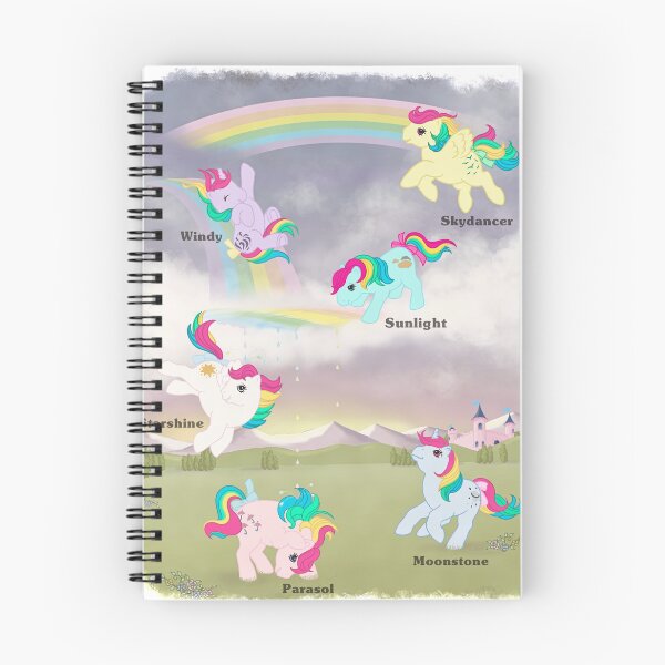 Item preview, MLP Rainbow Enchanted Coloring Book designed and sold by scholtenart.