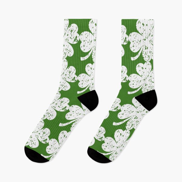 Item preview, White four leaf Shamrock, Clover designed and sold by flexycreatives.