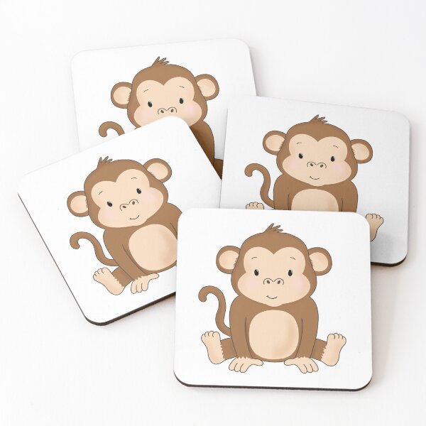 Item preview, Cute Monkey Character  designed and sold by willowbank.