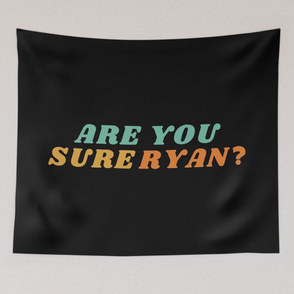Item preview, Are You Sure Ryan designed and sold by mouad naouiri.