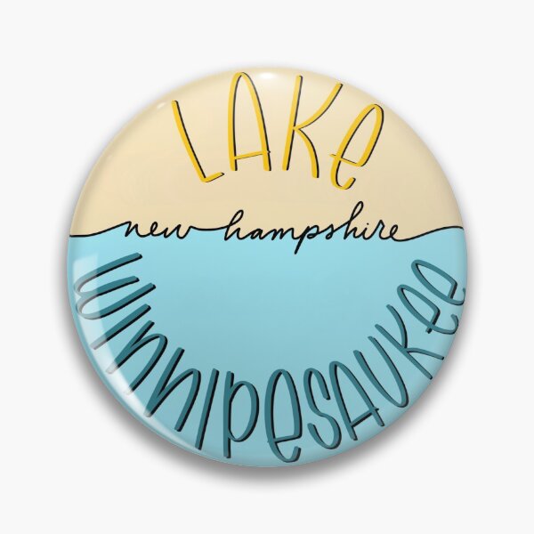 Item preview, Diseño del círculo del lago Winnipesaukee designed and sold by Lia Moran.