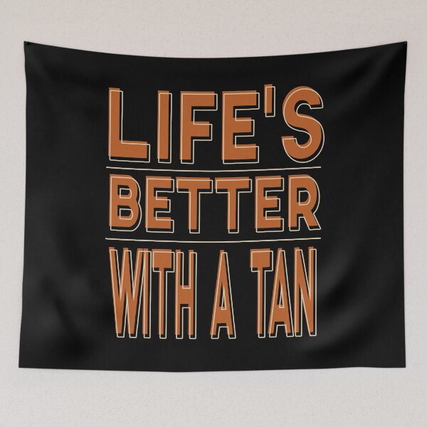 Item preview, Funny Tan Tanning Salon Solarium Beach Quote designed and sold by sillyquestions.