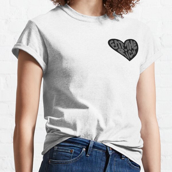 Item preview, Black Eat the Rich designed and sold by LastMilkshake.