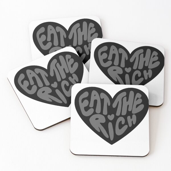 Item preview, Black Eat the Rich designed and sold by LastMilkshake.