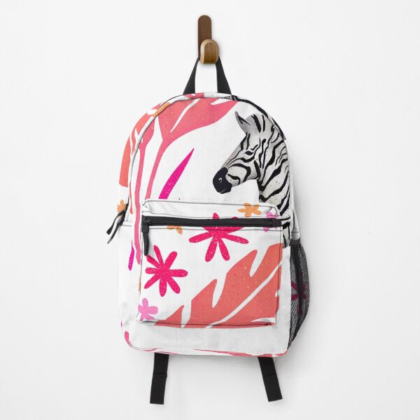 Item preview, Zebra in the Jungle Pink Ombre by Linda Sholberg designed and sold by Linda Sholberg.
