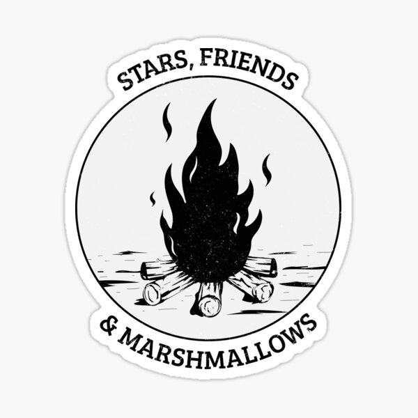 Item preview, Stars, Friends and Marshmallows designed and sold by ManiaTeec.
