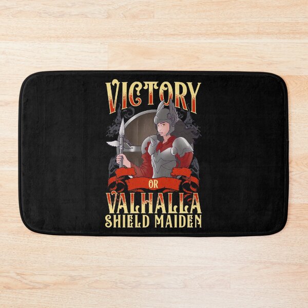 Item preview, Cute Victory Or Valhalla Shield Maiden Norse Viking Warrior designed and sold by perfectpresents.