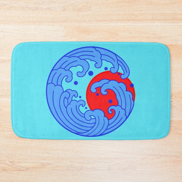 Item preview, SUNSET IN THE WAVE OCEAN designed and sold by NamSai.