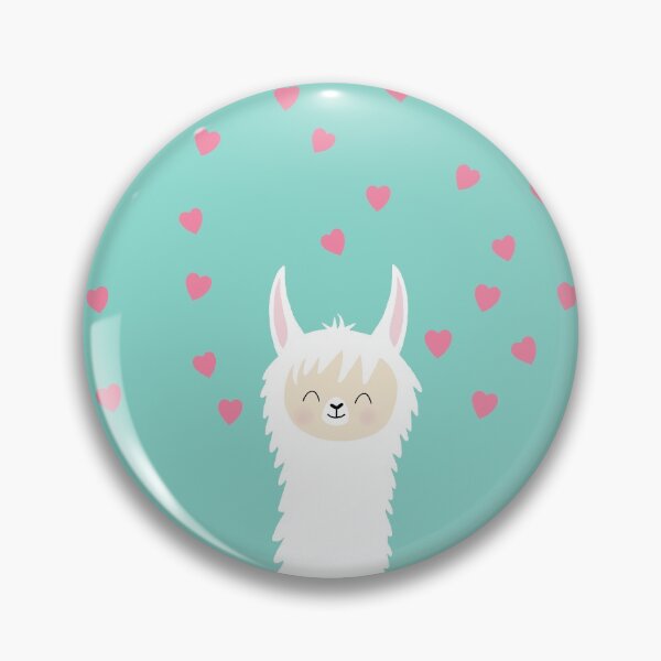 Item preview, Cute Valentine’s Day Llama  designed and sold by L1221e92.