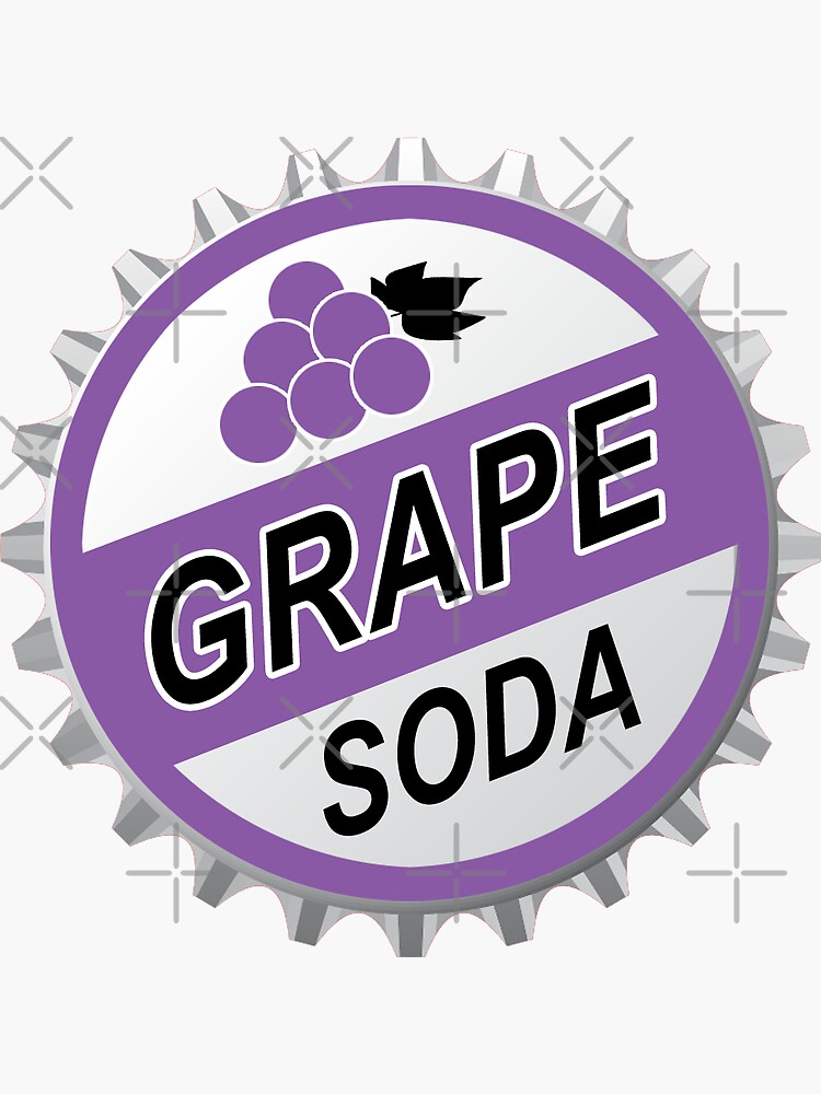 Grape Soda Bottle Cap by 1923mainstreet