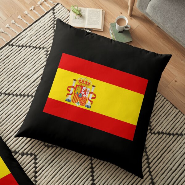 spain flag coat of arms bandera españa Floor Pillow