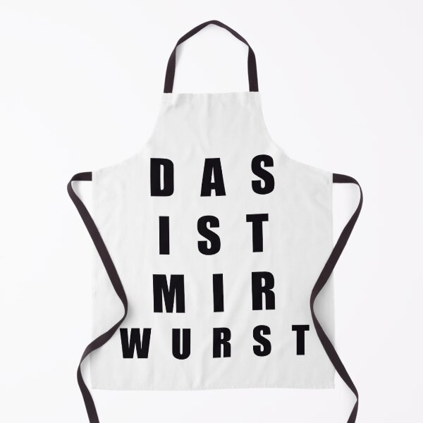 Item preview, DAS IST MIR WURST, I DON'T CARE designed and sold by LadyKandis.