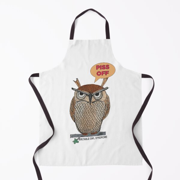 Item preview, Irritable Owl Syndrome, Osbert Owl, Bird, bird of prey designed and sold by PaulRaynor.