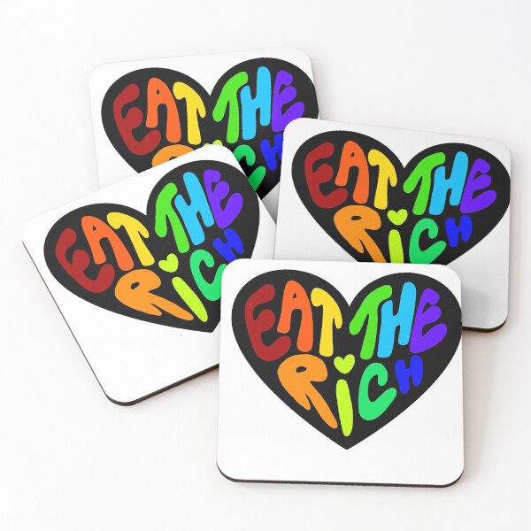 Item preview, Rainbow Eat the Rich designed and sold by LastMilkshake.