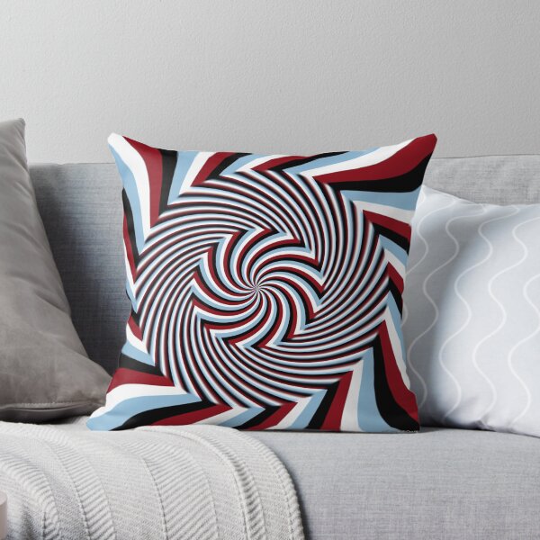 Dark Hypnosis (Bhakti) Throw Pillow