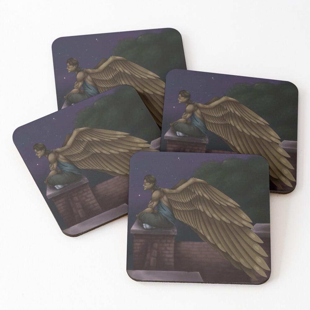 Item preview, Coasters (Set of 4) designed and sold by RaverGreen.