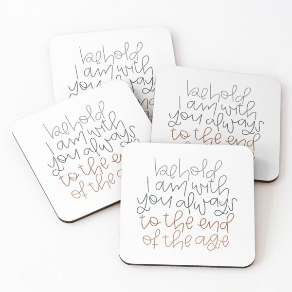 Item preview, I am With You Always designed and sold by ahandsomecarrot.