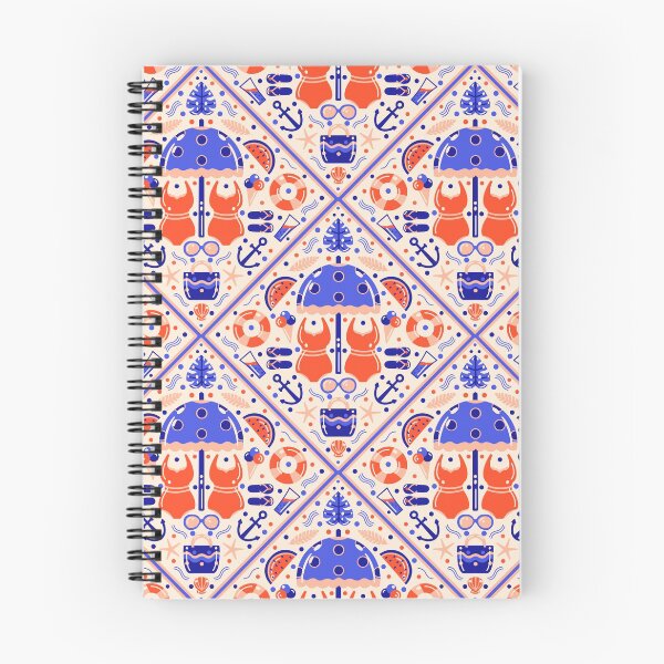 Aperçu de l'œuvre Motif damassé réinventé - Retro Summer Girl créée et vendue par Simplulina.
