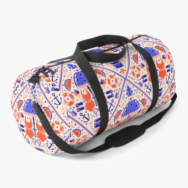 Aperçu de l'œuvre Motif damassé réinventé - Retro Summer Girl créée et vendue par Simplulina.