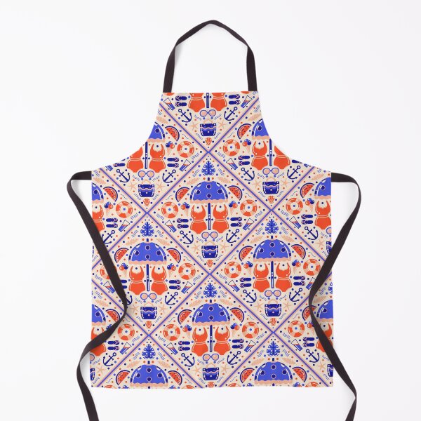 Item preview, Reinvented Damask Pattern - Retro Summer Girl designed and sold by Simplulina.