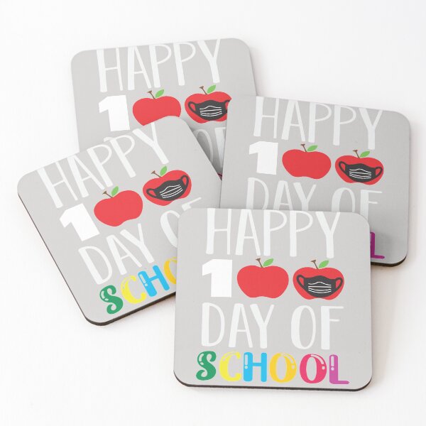 Item preview, Happy 100th Day of School Kindergarten Teacher and Student  designed and sold by GINIART.