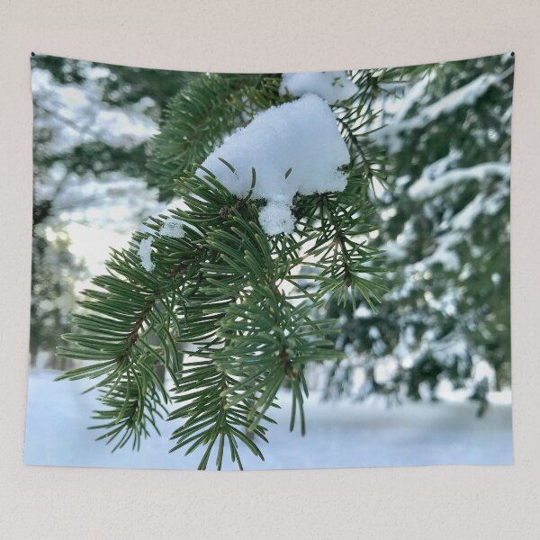 Item preview, Snow Covered Pine Tree designed and sold by Orchyd.